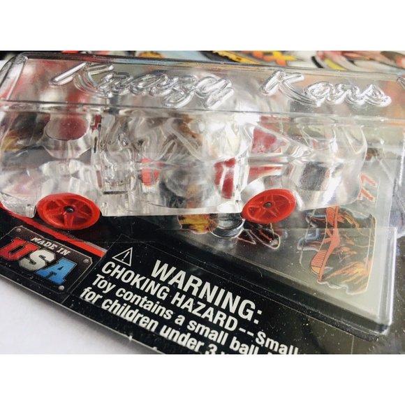 Max Traxx Marble Racers Red Wheels Krazy Kars Light-Up Action - Picture 5 of 9